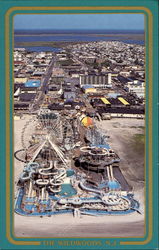 Bird's Eye View Of Mariner's Landing Postcard