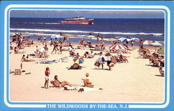 Wildwood Beachfront Postcard