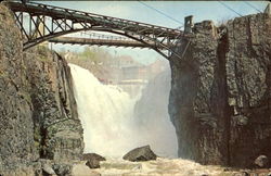 The Great Falls Of The Passaic River Paterson, NJ Postcard Postcard