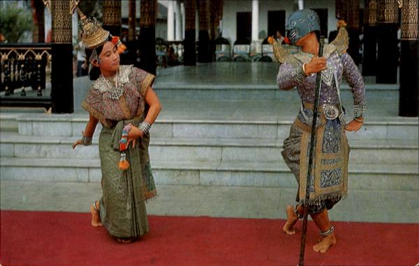 Thai Classical Dance Bangkok Thailand Southeast Asia