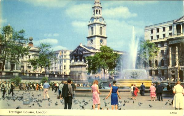 Trafalgar Square London England