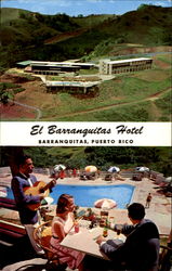 El Barranquitas Hotel Puerto Rico Postcard Postcard