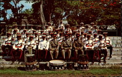 Royal Barbados Police Band Postcard