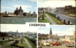 Liverpool England Merseyside Postcard Postcard