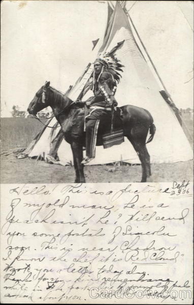 Chief Red Cloud - Nebraska Native Americana