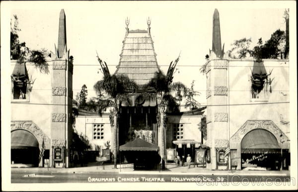 Graumans Chinese Theatre Hollywood California