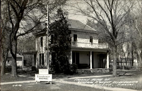 Family Home Of General Dwight Eisenhower Abilene Kansas