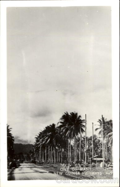 One Of Many New Guinea Highways South Pacific