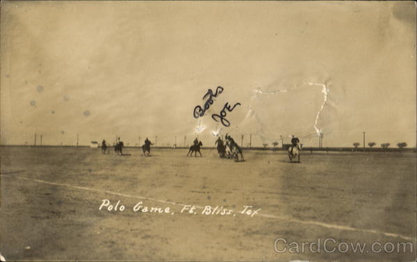 Polo Game Fort Bliss Texas