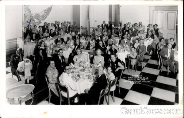 Banquet All States Hobby Club 1958 Philadelphia Pennsylvania