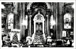 The Altar Of The Virgin Of Guadalupe Postcard