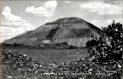 Piramide Del Sol. Teotihuagan Postcard