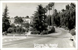Entrance To Hospital Postcard