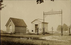 Pleasant Lawn Cemetery Postcard