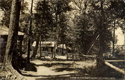 A View Of The Camps At Beaver River Camps Postcard