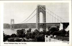 George Washington Bridge Postcard
