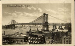 Williamsburg Bridge Postcard