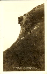 Old Man Of The Mountains Postcard