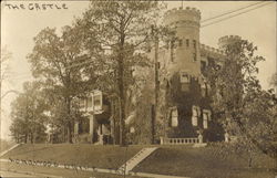 The Givens Castle, Longwood Drive Postcard