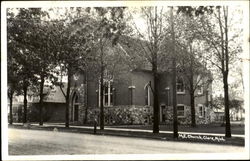 M. E. Church Clare, MI Postcard Postcard