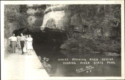 Where Roaring River Begins, Roaring River State Park Postcard