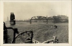Bridge, Harbor Postcard