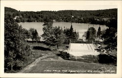 View From The Chantecler  Postcard