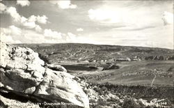 Dinosaur National Monument Green River Valley Scenic, UT Postcard Postcard