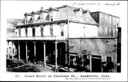 Grand Hotel On Chestnut St Postcard