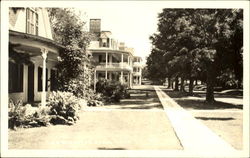 Residential Street Postcard