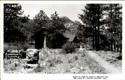 Community Church Buffalo Creek, CO Postcard Postcard