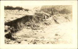 Montrose Flood Area 1934 California Postcard Postcard