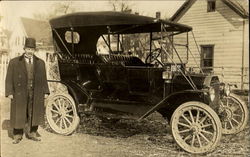 1913 Model T Ford Touring Postcard