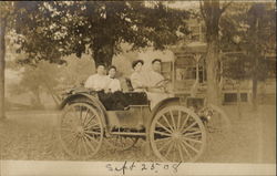 1908 Automobile Postcard