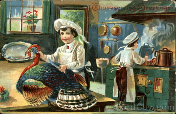 Thanks Giving Greetings Children