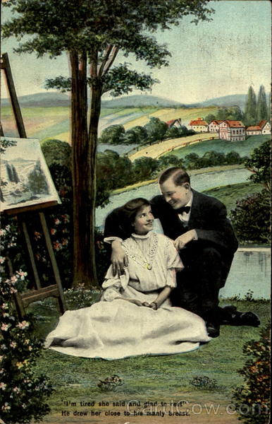 Couple Painting Romance & Love