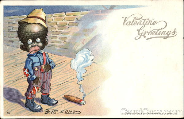 Valentine Greetings #56 F. G. Long Blacks