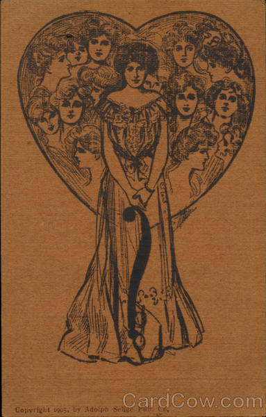 Women, Heart Romance & Love