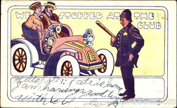 We Stopped At The Club Police