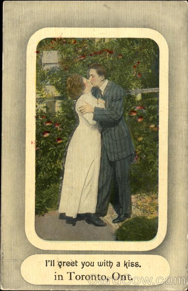 I'Ll Greet You With A Kiss Toronto Canada Couples