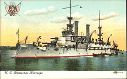 U. S. Battleship Kearsage Battleships Postcard Postcard