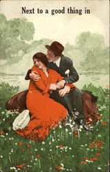 Next To A Good Thing In Postcard