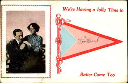 We're Having A Jolly Time In Portland Oregon Postcard Postcard