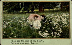 You Are The Idol Of My Heart Romance & Love Postcard Postcard
