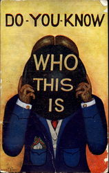 Do You Know Who This Is Postcard