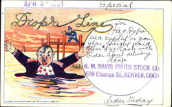 Drop a Line Postcard