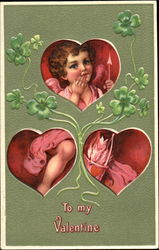 To My Valentine Postcard