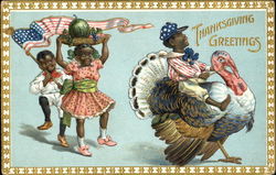 Thanksgiving Greetings Postcard