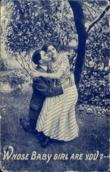 Whose Baby Girl Are You? Postcard