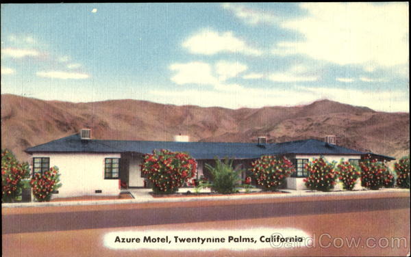 Azure Motel Twentynine Palms California